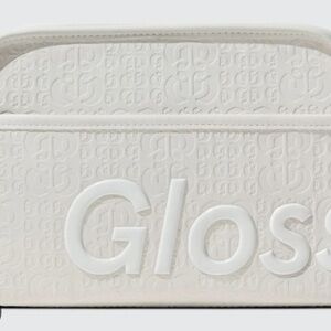 White Glossier Beauty Bag ✨